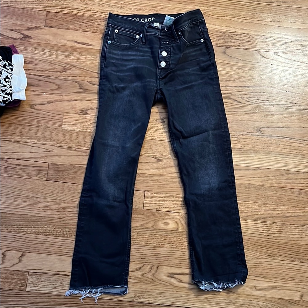 J. Crew Demi Boot Crop Cropped Jeans